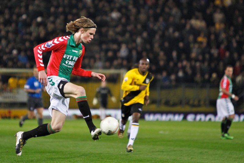NAC klopte vrijdag 26 maart ADO Den Haag met 3-0. foto Peter Visser